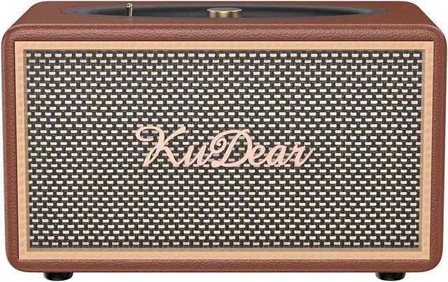 Main image of Tuilock Wireless Bluetooth Speaker,Retro Wooden Bluetooth Speaker 5.2 Version - Powerful 40W Sound, 5000mAh Battery, Long-Lasting Playback