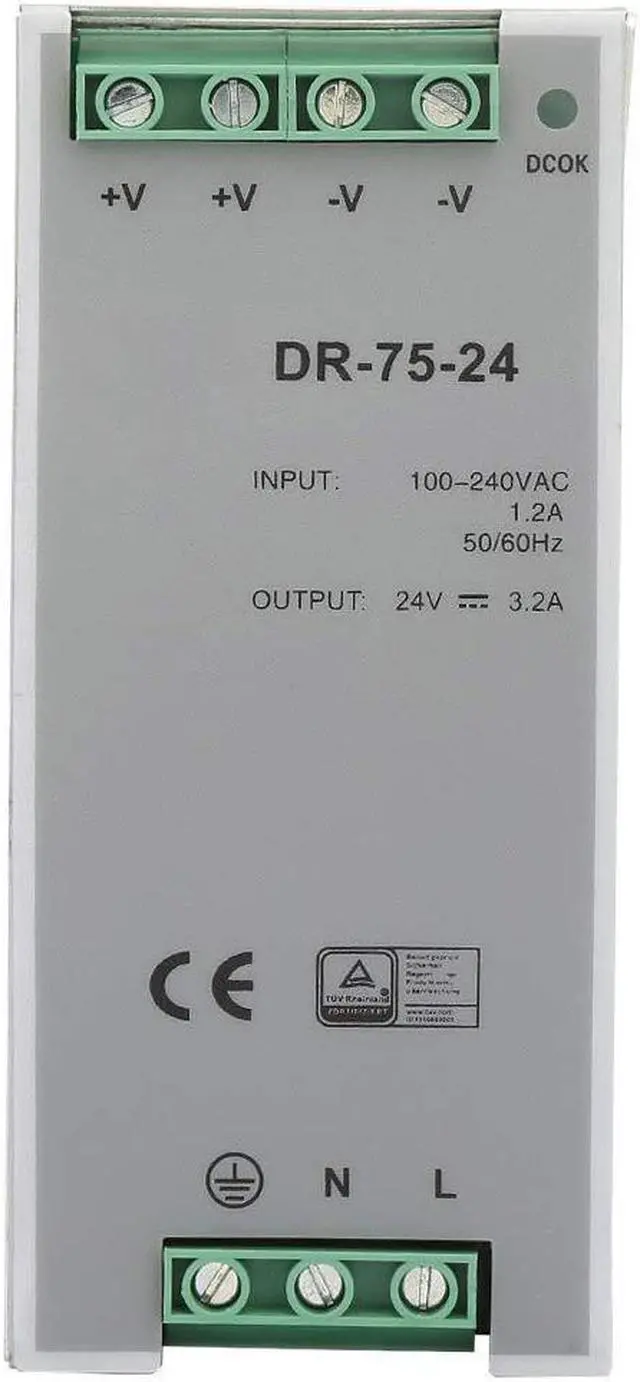 Main image of Vipxyc DR-75-24 75W Single Output 24V Din-Rail Power Supply