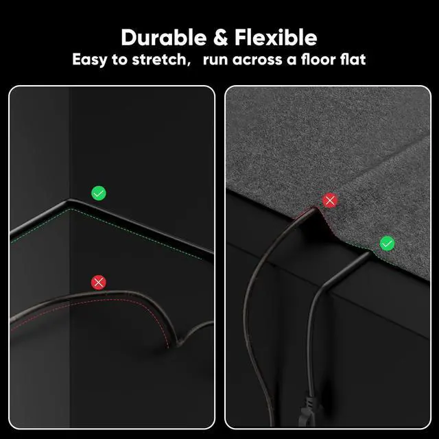 Alt view image 5 of 5 - VOIETOLT Cat 6 Outdoor Ethernet Cable 45 ft, 24AWG 10Gbps High Speed Cat6 Ethernet Cable Cord Waterproof Direct Burial LLDPE UV Jacket