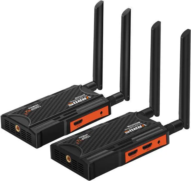 Alt view image 2 of 5 - Wireless HDMI Transmitter and Receiver, 1 Transmitter and 4 Receivers (1TX 4RX)