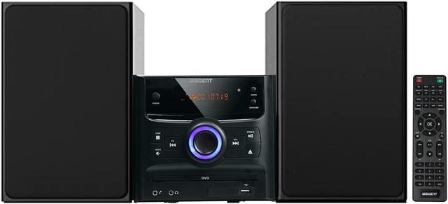 Shops shelf stereo system with bluetooth