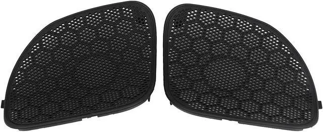 Main image of XMMT Black Front Fairing Speaker Grilles Mesh Covers Cap Fit for Harley Road Glide FLTRX, FLTRXS and FLTRU Models 2015-2023