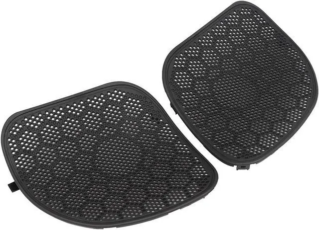 Alt view image 3 of 5 - XMMT Black Front Fairing Speaker Grilles Mesh Covers Cap Fit for Harley Road Glide FLTRX, FLTRXS and FLTRU Models 2015-2023