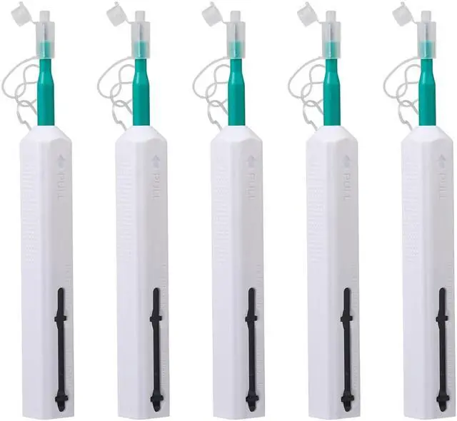 Main image of Xunsomten -5pcs Optical Fiber Cleaning Pen 2.5mm Ferrules SC/ST/FC Optical Fiber Connector Cleaning Pen Been Cleaned for More Than 800 Times, (Xstus-Pen-SC-White-5PC)