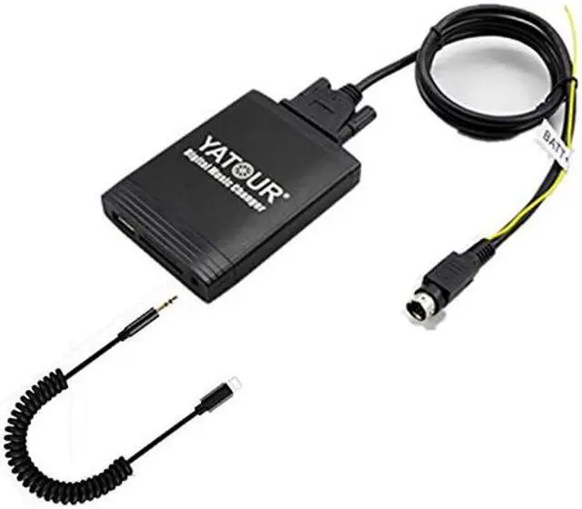 Main image of Hongruibo AUX Adapter, Digital Car Input with SD Card, MP3 3.5mm AUX in, Music Player for All Models SC-XXX Series 1994-2006