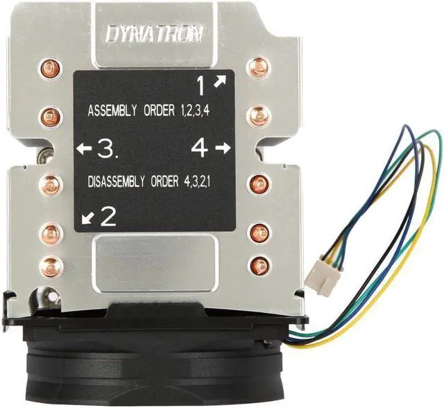 Alt view image 2 of 5 - Dynatron B11 3U Active Narrow Type CPU Cooler for Intel FCLGA3647