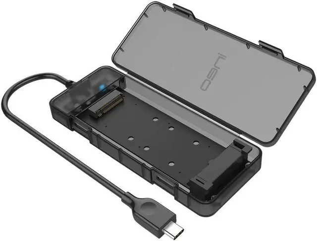 Main image of ineo M.2 NVMe (PCIe) SSD Tool-Free Enclosure to USB 3.2 Gen 2 Type C [C2575 M2 NVMe]