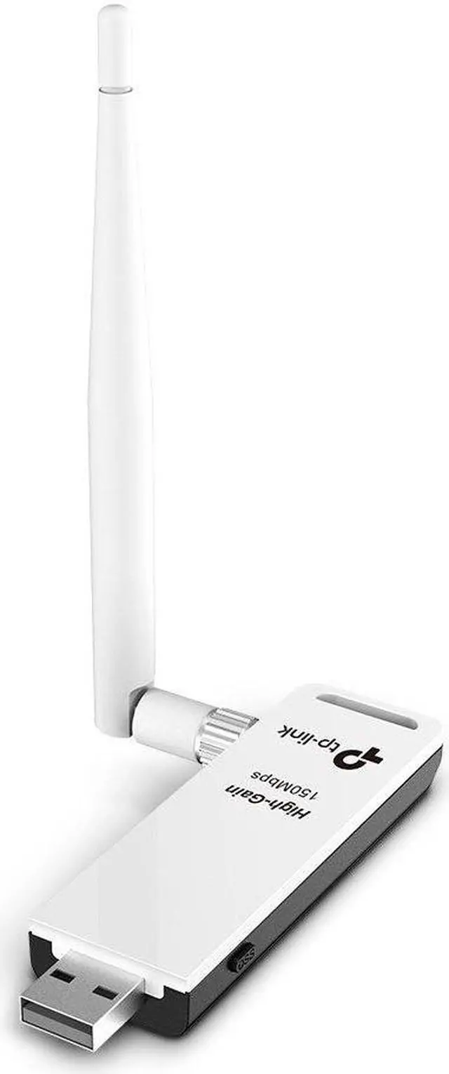 Alt view image 2 of 5 - TP-Link Nano USB Wifi Dongle 150Mbps High Gain Wireless Network Adapter for PC Desktop and Laptops. Supports Win10/8.1/8/7/XP Linux 2.6.18-4.4.3, Mac OS 10.9-10.15 (TL-WN722N)