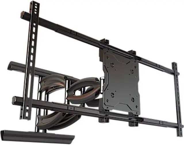 Alt view image 3 of 5 - Crimson AV Robust Series RSA90 Articulating Mount for Large Format 70 to 90" TVs with Heavy-Duty Smooth Action Dual Scissor Arm & Post-Installation Leveling