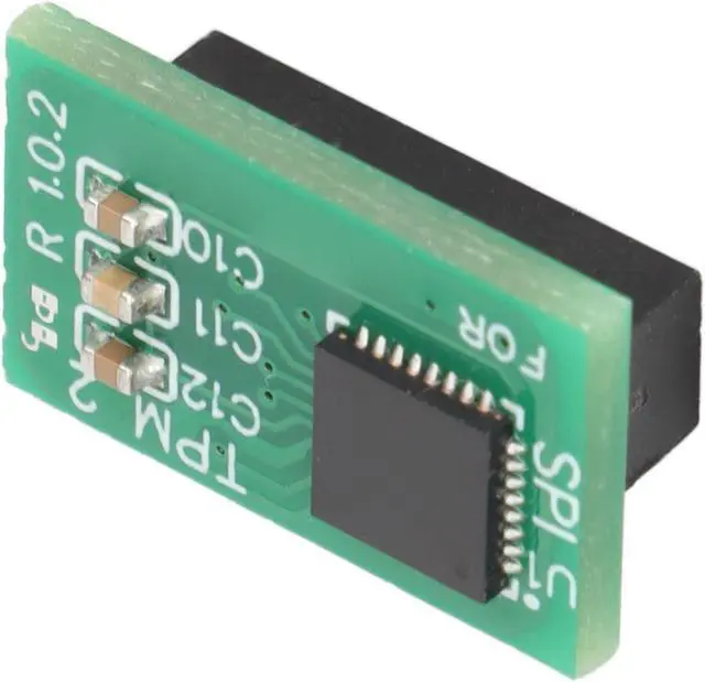 Alt view image 3 of 5 - ciciglow TPM2.0 Module, 14Pin SPI TPM 2.0 Encryption Security Module System Components for Win 8.1, for Win 7, for Win 10, for