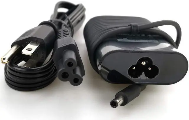 Alt view image 3 of 5 - Dell Laptop Charger Slim 45W watt Power AC Adapter(Power Supply) Include Power Cord for Dell XPS 13 9333 9343 9350 9360 9370,LA45NM131 DA45NM131