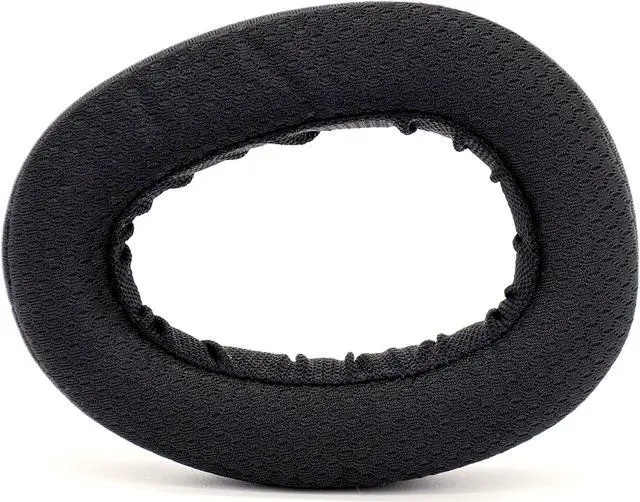 Alt view image 4 of 5 - Earpadz Replacement for Sennheiser GSP 500, 550, 600 Headphones Ear Pads, Soft Knit Headphone Cushions (Jerzee, Black, 1 Pair)
