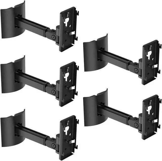 Main image of Dinghosen Wall/Ceiling Mount Bracket for UB-20 Series II ST535 ST525 ST520 535III 525III CM520 Virtually Invisible 300 Lifestyle 600 SoundTouch JC-II AM6-V AM10-V AM10IV Black (Set of 5)