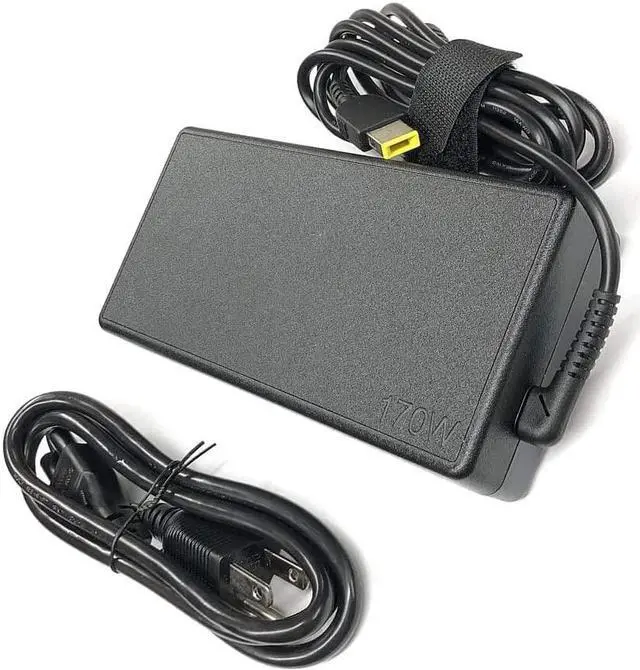 Main image of 170W AC Charger Fit for Lenovo Thinkpad P1 P50 P51 P52 P53 P70 P71 P73 P17 P16 P15 T15g P15v T15p P16v X1 Extreme, Legion Slim 5 S7 R720 Y720 Y730 Y530 Y520 IdeaPad Yoga Pro Slim 5 7 9 LOQ Laptop