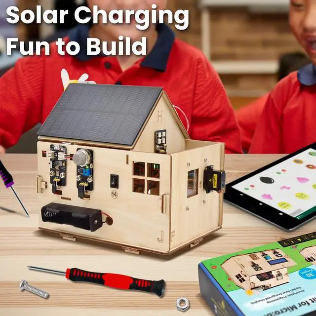 Alt view image 3 of 5 - KEYESTUDIO Microbit V2 Smart Home Starter Kit