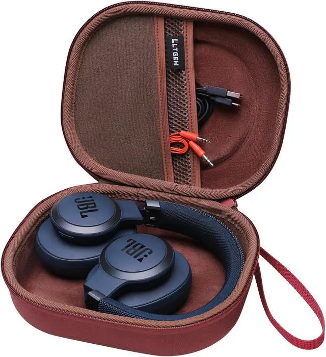 Alt view image 3 of 5 - LTGEM Hard Case for JBL Headphone- Grey//Brown