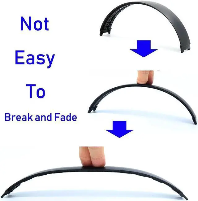 Alt view image 4 of 5 - Lektuen Studio 3 Headband Replacement Studio 3 Replacement Headband Top Head Band for Studio3 3.0 Wired/Wireless Headphones (Matte Black)