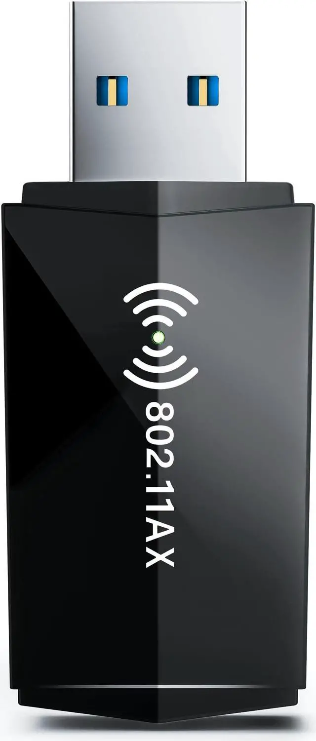 Main image of USB WiFi Adapter for Desktop PC - AX1800 WiFi 6 Adapter 5GHz 2.4GHz USB 3.0 WiFi Adapter Wireless Network Adapter for Desktop Computer Laptop Wifi Dongle Wifi Antenna for Win11/10 Wireless Adapter