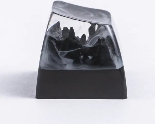 Alt view image 2 of 5 - REDQIN Artisan Keycaps Famous Landscape Series Keycap for Mechanical Keyboard (4. Tianzi Stone Fores)