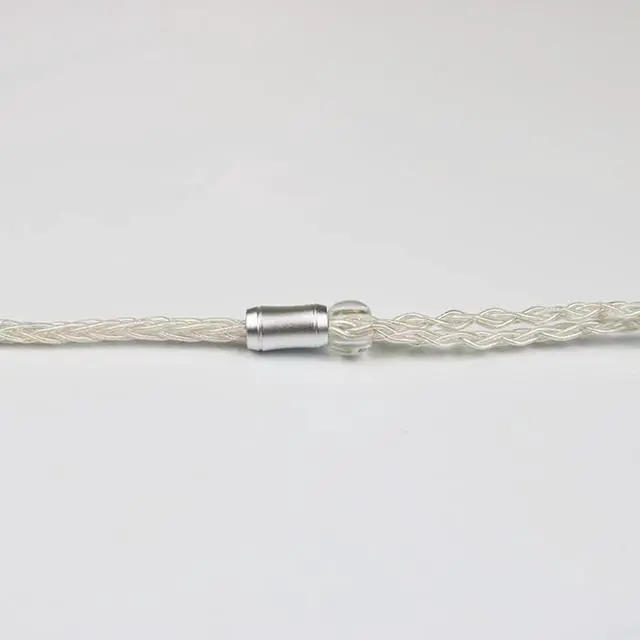 Alt view image 5 of 5 - senleeor MMCX 3.5MM Upgrade Earphone Cable 8Core Silver Plated Copper Upgrade Detachable Earphone Wire for Shure 846 535 Tin Audio T2 Plus P1 (3.5MM, MMCX)