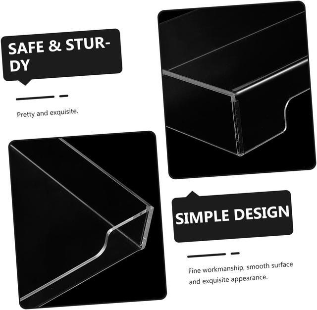 Alt view image 2 of 5 - SHOWERORO Acrylic Keyboard Protective Case Household Accessory for Mechanical and Desktop Keyboards Transparent Design for Dust and Easy Cleaning