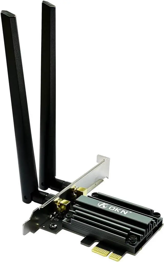 Main image of WiFi 7 PCIE Card 9.3Gbps 802.11BE WiFi 6E Card with Bluetooth 5.4 Tri-Band 4K QAM 320MHz WiFi 7 BE200 Inside Wireless Network Adapter for PC Desktop Supports Windows 11 64bit (Not for AMD Motherboard)