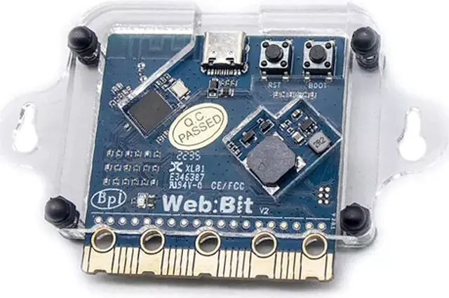Alt view image 4 of 5 - Banana Pi BPI Bit S2 IoT Development Board Single Board Computer, 32bit 240MHz ESP32-S2FN4R2 MCU, with 128 KB ROM 320 KB SRAM WiFi Bluetooth for STEAM Education Support MicroPython CircuitPython
