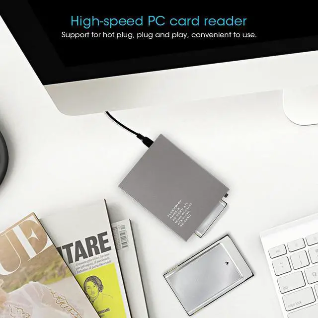 Alt view image 2 of 5 - ATA PCMCIA Memory Reader, USB2.0 PC Reader, with Indicator Light, Read Flashdisk, PC ATA , Support Reading 20MB to 20G