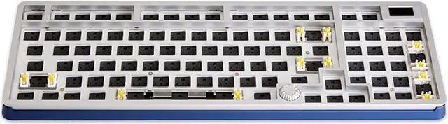 Main image of DRAOZA Gasket Structure,RGB Modular DIY Mechanical Keyboard, Hot Swappable 3pin/5pin Switch Keyboard Kit(Blue)