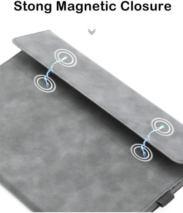 Alt view image 5 of 5 - Protective Case for Surface Go 4/Go 3/Go 2 /Surface Go Tablet,Surface Go Case with Stylus Holder,Compatible with Type Cover Keyboard, Slim Lightweight Business Cover Accessories, (Gray)