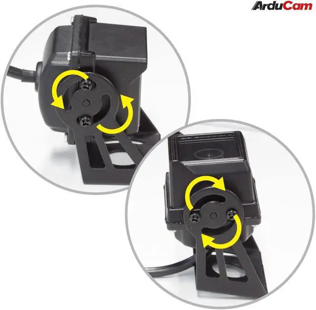 Alt view image 5 of 5 - Arducam 1080P IMX291 Low Light USB Camera, 120° Wide Angle Lightburn Camera Module with Waterproof Metal Case