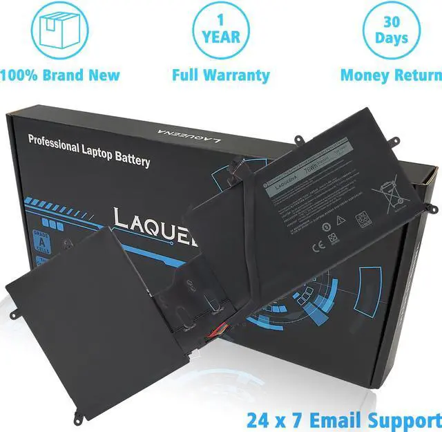 Alt view image 5 of 5 - LAQUEENA Y9M6F Laptop Battery Compatible with Dell Alienware M15 R2 P87F Alienware M17 R2 P41E Series 0Y9M6F 8K84V 08K84V 11.4V 76Wh 6-Cell