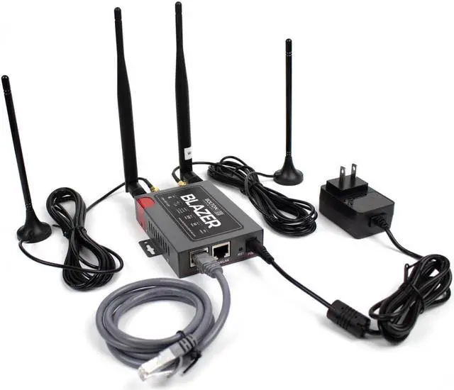 Alt view image 5 of 5 - Bolton Technical Blazer | 4G LTE CAT6 WiFi 6 Portable Cellular Router | Up to 1.2 Gbps speeds for Verizon, T-Mobile, AT&T