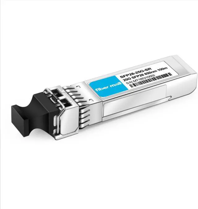 Alt view image 5 of 5 - 25G SFP28 SR for Ubiquiti UACC-OM-SFP28-SR 25GBASE-SR SFP28 850nm 100m DOM LC MMF Optical Transceiver Module