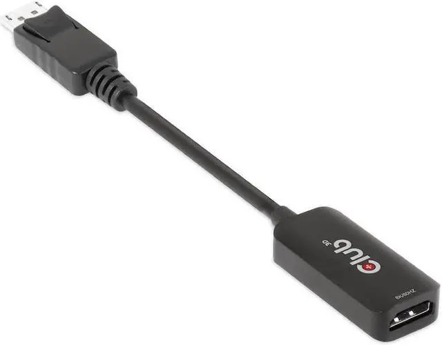 Alt view image 3 of 5 - Club 3D CAC-1088 DisplayPort 1.4 to HDMI 4K120Hz/8K60Hz HDR Active Adapter M/F