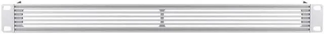 Alt view image 2 of 5 - Ubiquiti UniFi Silver 1U Rack Mount Vented OCD Panel for 19" Network Rack or Server Cabinet (UACC-Rack-Panel-Vented-1U)