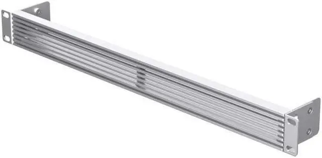 Main image of Ubiquiti UniFi Silver 1U Rack Mount Vented OCD Panel for 19" Network Rack or Server Cabinet (UACC-Rack-Panel-Vented-1U)