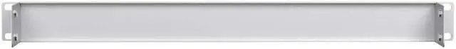 Alt view image 3 of 5 - Ubiquiti UniFi Silver 1U Rack Mount Vented OCD Panel for 19" Network Rack or Server Cabinet (UACC-Rack-Panel-Vented-1U)