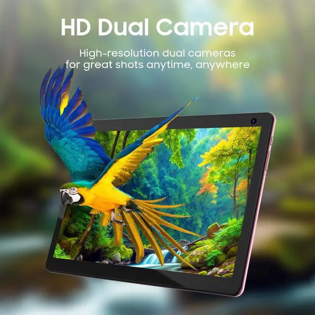 Alt view image 4 of 5 - COOPERS Tablet 10 inch, Android 14 Tablet, 32GB ROM 1TB Expand Computer Tablets, Quad Core Processor 6000mAh Battery, 1280x800 IPS Touch Screen, 2+8MP Dual HD Camera, Bluetooth WiFi Tablets PC
