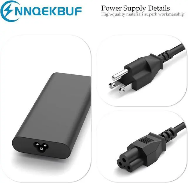 Alt view image 3 of 5 - 130W USB C Charger Replacement for Dell USB-C Laptop Charger,Dell Precision 5470 5480 5550 5560 5530 5570 5750 5760 3550 3560 3570 3571 3561,Dell XPS 15 9520 9530 XPS 17 9720 9730 Type C AC Adapter