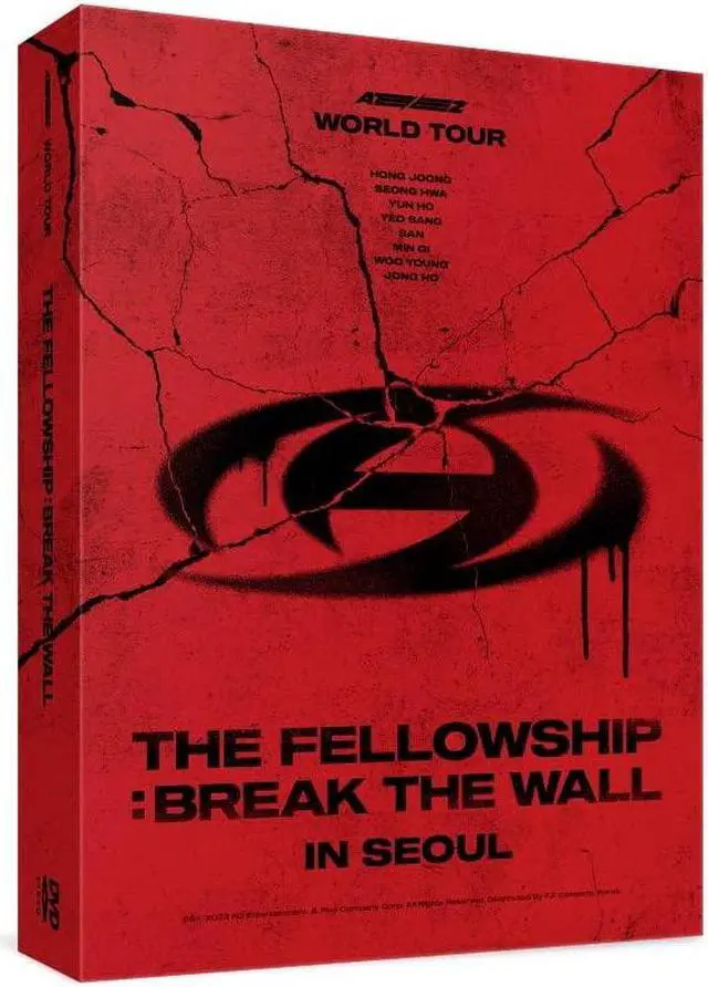 Main image of ATEEZ WORLD TOUR [THE FELLOWSHIP : BREAK THE WALL] IN SEOUL DVD