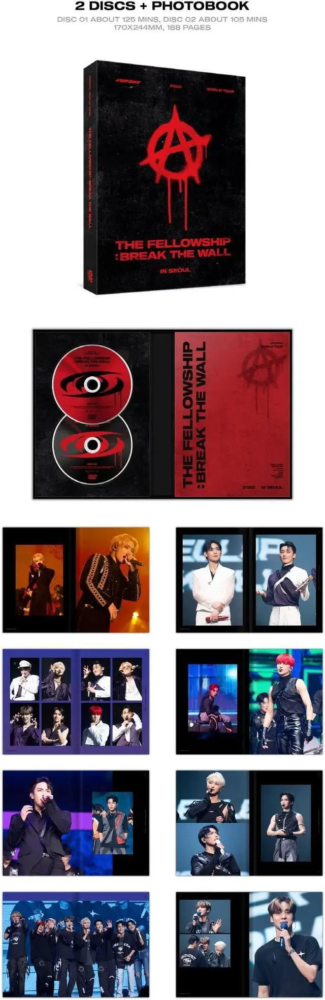 Alt view image 3 of 5 - ATEEZ WORLD TOUR [THE FELLOWSHIP : BREAK THE WALL] IN SEOUL DVD