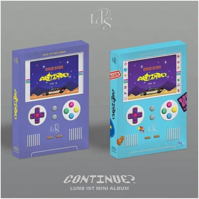 Main image of LUN8 - CONTINUE? (1st Mini Album) CD+Folded Poster (2 ver. SET/CD Only, No Poster)