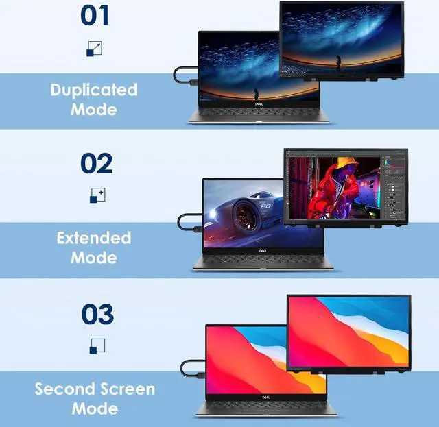 Alt view image 4 of 5 - HMTECH 7'' Raspberry Pi Screen, 800x480 HDMI Small Monitor with Dual-Speaker, LCD Screen Display for Raspberry Pi 4/3/2/Zero/B/B+ Win11/10/8/7 (Non-Touch)