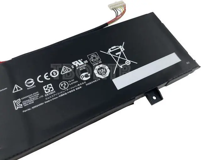 Alt view image 3 of 4 - TBONTB BTY-M55 Battery Compatible with MSI Alpha 15 A3DDK A4DEK B5EEK B5EX Alpha 17 B5EEK Pulse GL66 12UGK Sword 15 A11UG 925QA055H 4ICP5/63/133 Series [15.4V 90Wh 5845mAh]
