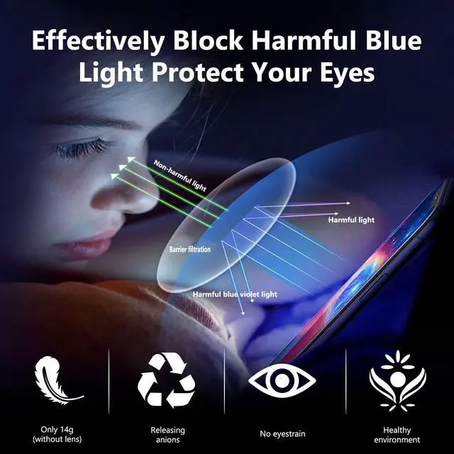 Alt view image 3 of 5 - LAURA FAIRY Stylish Metal Frame Reading Glasses for Men,Spring Hinge - Blue Light Blocking - Anti Computer Glare - 6 Pairs