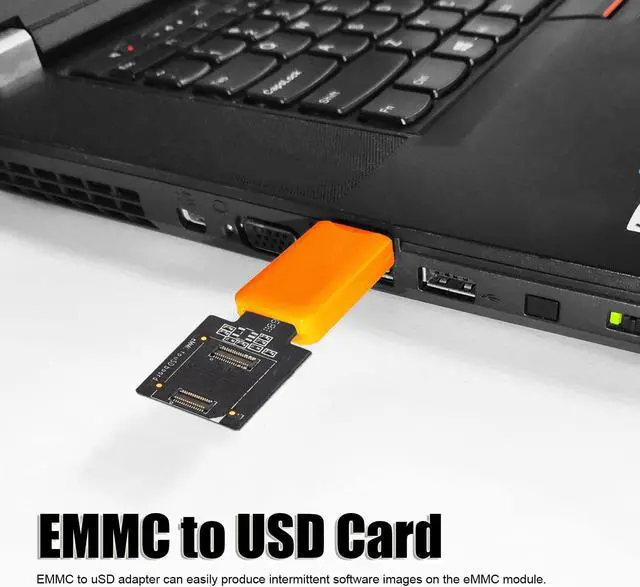 Alt view image 4 of 5 - 5PCS EMMC to USD Board RK3399 EMMC to Storage Card Development Board for Rock PI 4