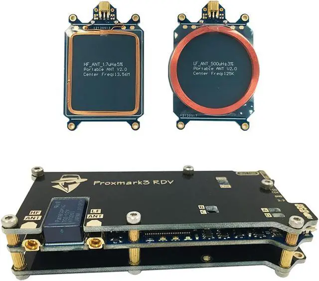 Alt view image 3 of 5 - Upgraded 512k Proxmark3 RDV2 Memory PM3 DEV Proxmark 3 Kit NFC RFID Cloner Reader IC ID M1 Card Reader Writer Copier Duplicator 125 khz 13.56MHz