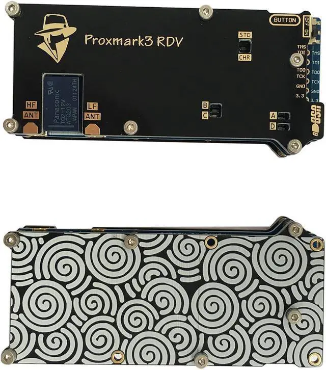 Alt view image 4 of 5 - Upgraded 512k Proxmark3 RDV2 Memory PM3 DEV Proxmark 3 Kit NFC RFID Cloner Reader IC ID M1 Card Reader Writer Copier Duplicator 125 khz 13.56MHz