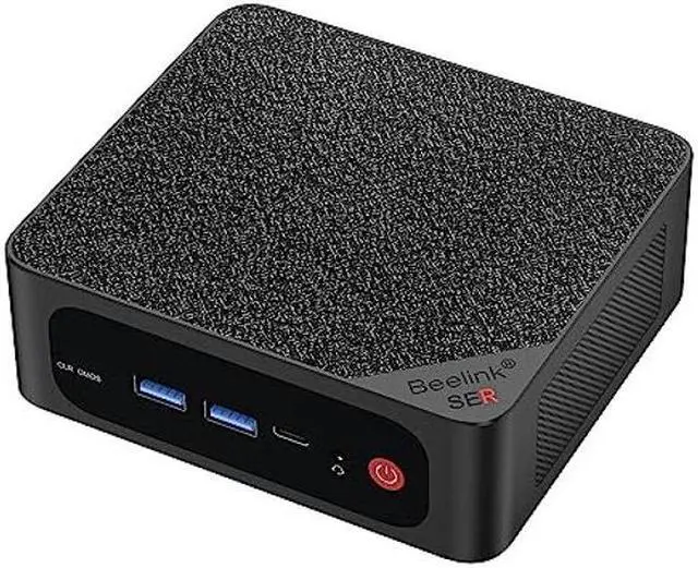 Main image of Beelink SER5 MAX Mini PC with AMD Ryzen 7 5800H(8C/16T, up to 4.4GHz) Pre-in W11 Pro Mini Computer, 32GB DDR4 1TB NVMe SSD, 4K HD Triple Display HDMI/DP1.4/Type-C, WiFi 6, Bluetooth 5.2